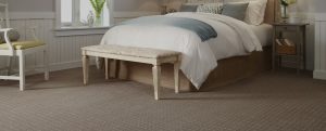 Carpet in rustic bedroom