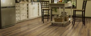 Rustic Flooring in kitchen
