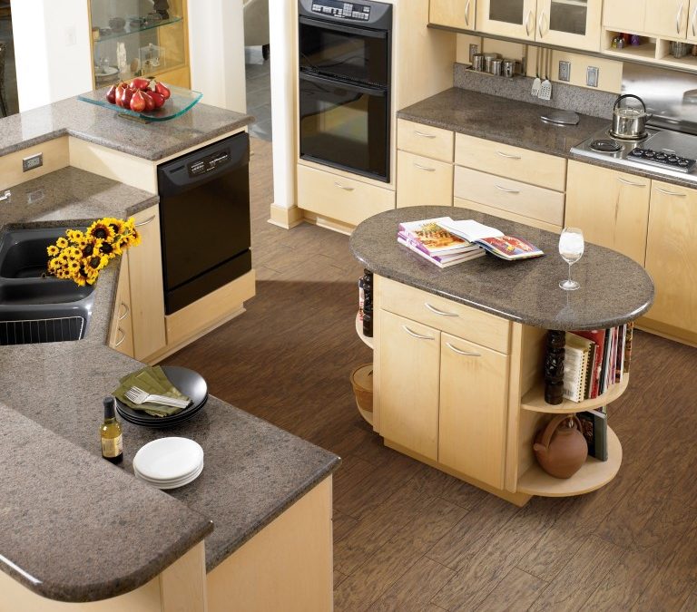 Baden lake hickory flooring in kitchen