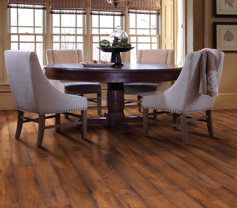 Landmark hickory vinyl plank flooring