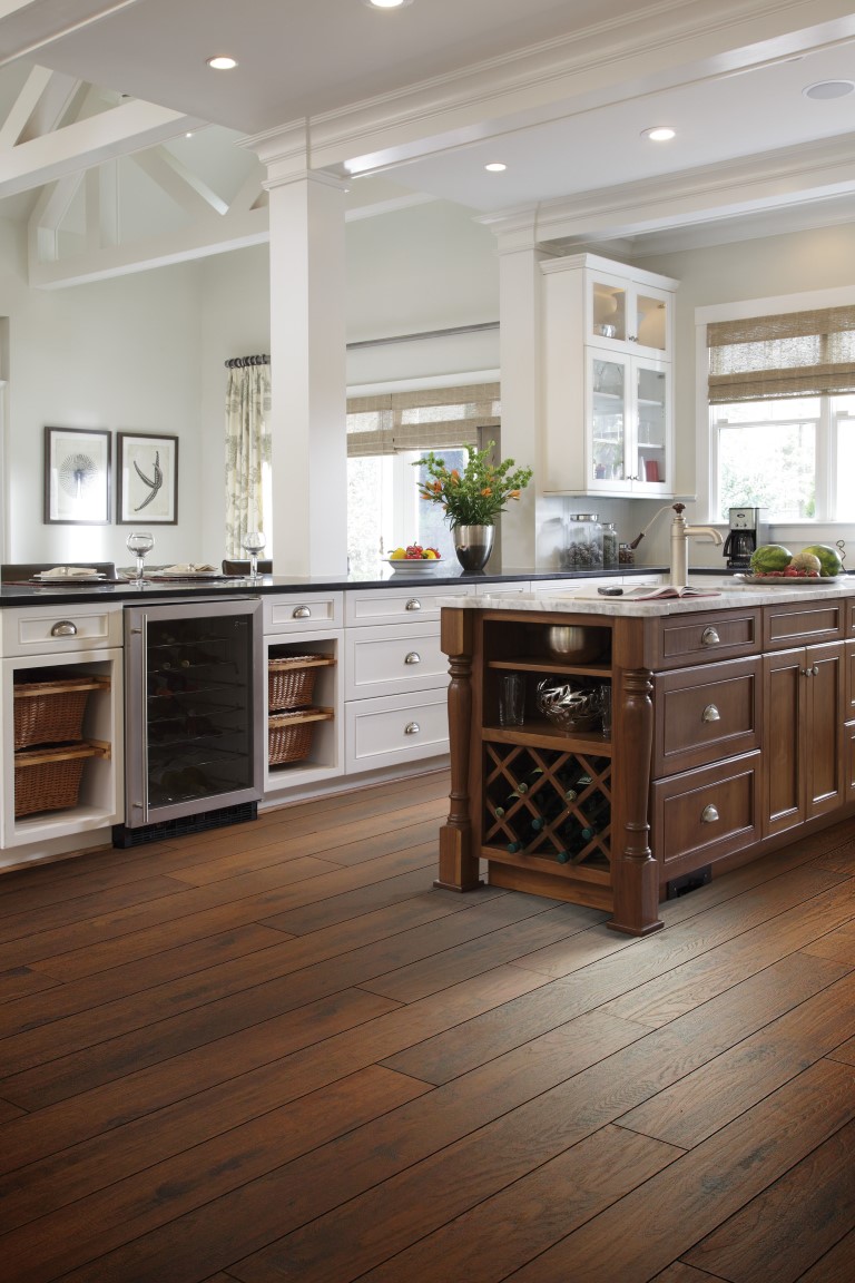 Flint river hickory wood flooring in oak brook il