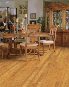 Oak flooring