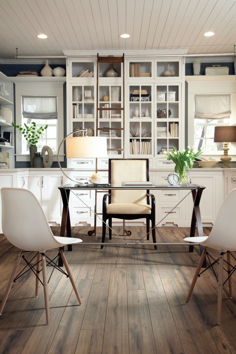 Home office flooring in Aurora, IL, Elgin, Oak Lawn, and Chicago