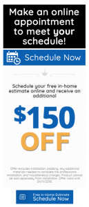 Make an online appointment to meet your schedule